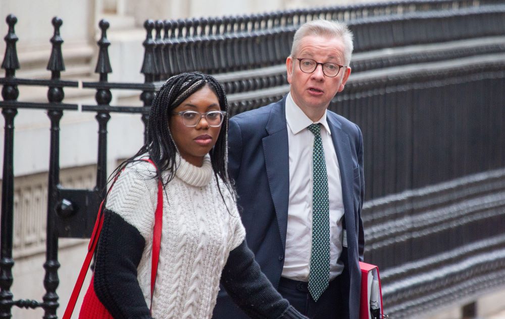 Kemi Badenoch and Michael Gove (Alamy)