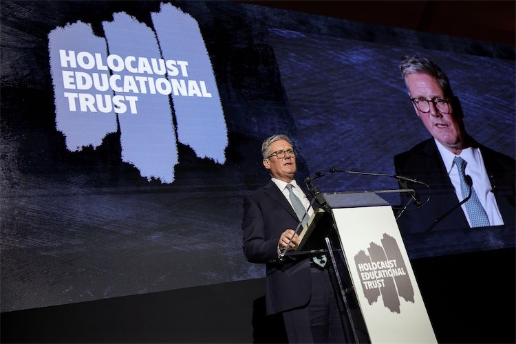 Perdana Menteri Keir Starmer di Holocaust Education Trust