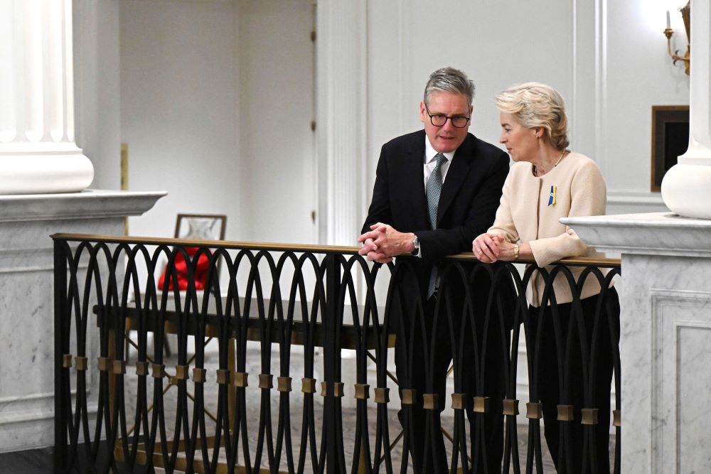 Starmer and von der Leyen (Alamy)